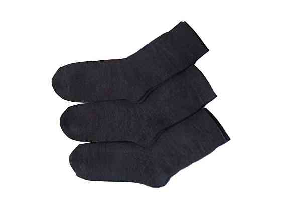 Шкарпетки бабусині акріл S200 Однотон (т.сірий) р.25-27 1пар ТМ SUPER SOCKS Київ