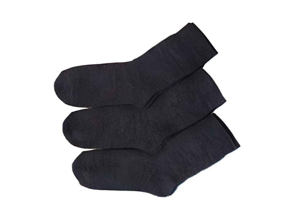 Шкарпетки бабусині акріл S200 Однотон (т.сірий) р.25-27 1пар ТМ SUPER SOCKS Київ - фото 1