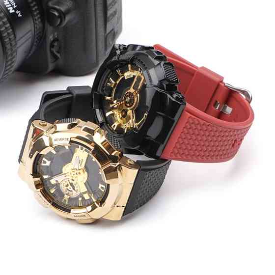 Ремешок для Casio G-Shock GA-100/110 Red BK SBR Киев