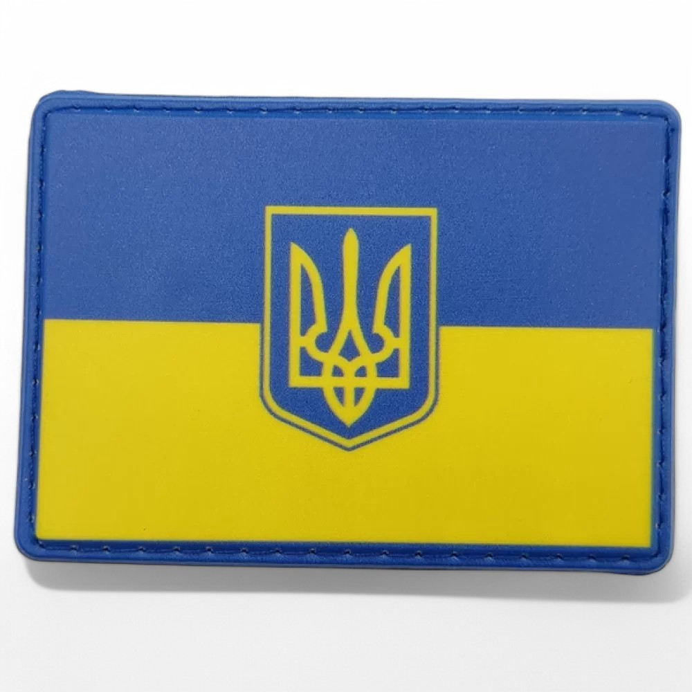 Патч / шеврон прапор України Запоріжжя - фото 1