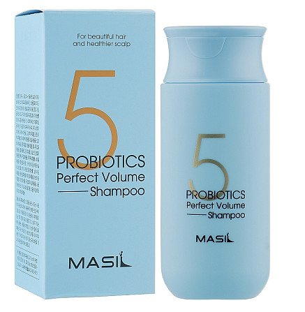 Шампунь з пробіотиками для ідеального об'єму волосся 5 Probiotics Perfect Volume Shampoo Masil 150 мл Винница - изображение 1