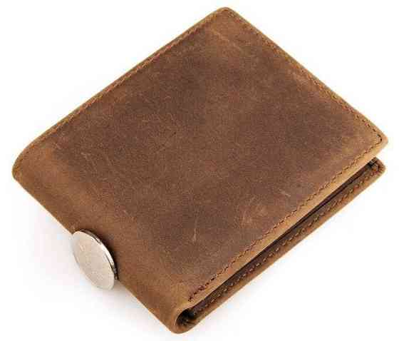 Кошелек мужской Коричневый (Vintage) Киев