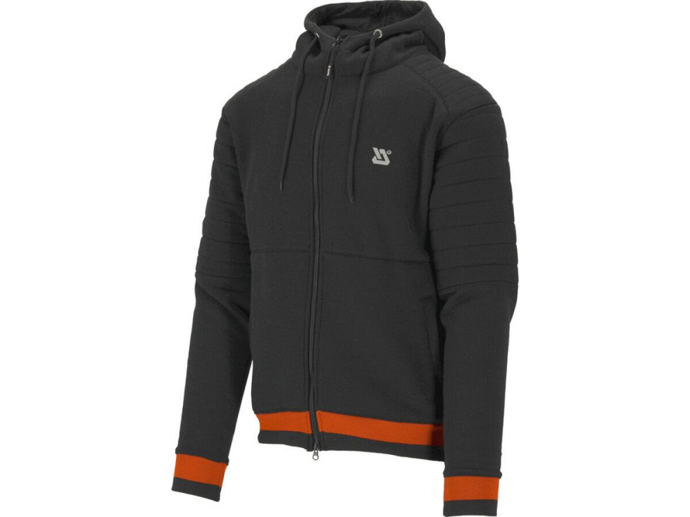 Худі з капюшоном і блискавкою YATO розм.M, 2 кишен чорно-червоний; матеріал: 80%-бав, 20%-поліест Одесса - изображение 1