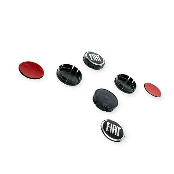 Ковпачок заглушка диска fiat 56/58мм чорні (к-т 4шт) Мукачево