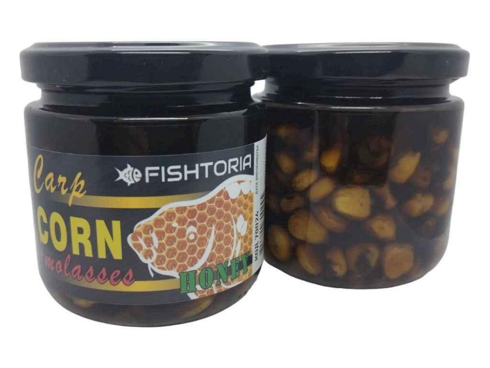 Кукурудза в мелясі мед 200мл (скло) 70025 ТМ FISHTORIA   Solmir Киев - изображение 1