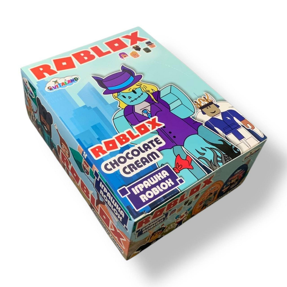 Яйця з сюрпризом Joy ROBLOX (12 шт) – смачний шоколад та іграшка за мотивами Roblox у кожній упаковці Харків - фото 7