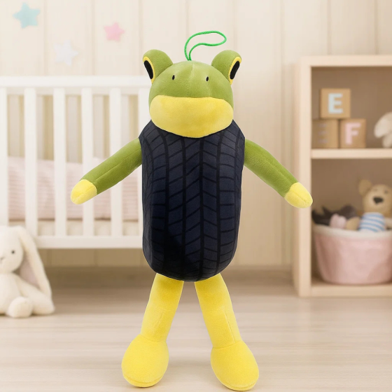 Бонека амбалабу Boneca ambalabu м'яка, плюшева іграшка жаба лягушка з тік-ток, для дітей італійський тренд Кам'янець-Подільський