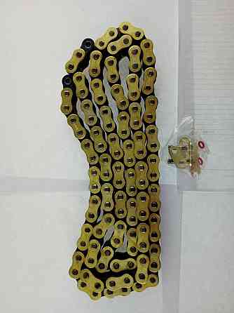 Цепь   428HV-112L   O-Ring    мотоцикл Минск, мотоцикл Восход   (жёлтая, сальниковая) Мукачево