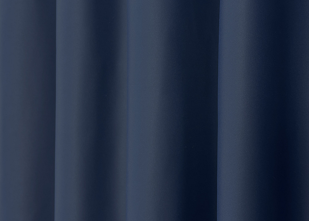 Комплект готовых штор VR-Textil Блэкаут Midnight № 1164ш Темно-синий 150х290 см 2 шт (30-977) Киев - изображение 15