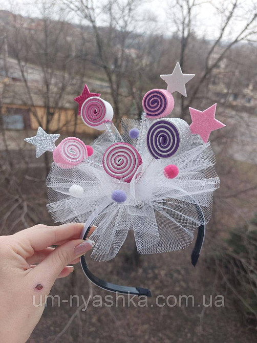 Цукерка Костюм цукерки Дитяча святкова сукня + обруч Кривий Ріг - фото 5