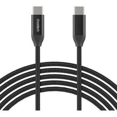 Дата кабель USB-C to USB-C 2.0m USB 2.0 60W Choetech (XCC-1015) Вінниця - фото 1