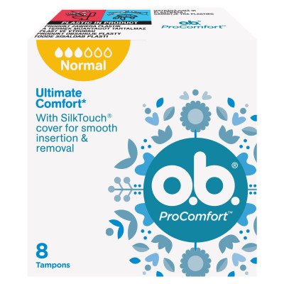 Тампоны o.b. ProComfort Normal 8 шт. (3574660234305/3574661331119) Винница - изображение 1