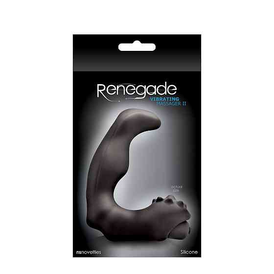 Масажер простати з вібрацією NS Novelties Renegade Vibrating Massager Ii, чорний Sex Aura Київ