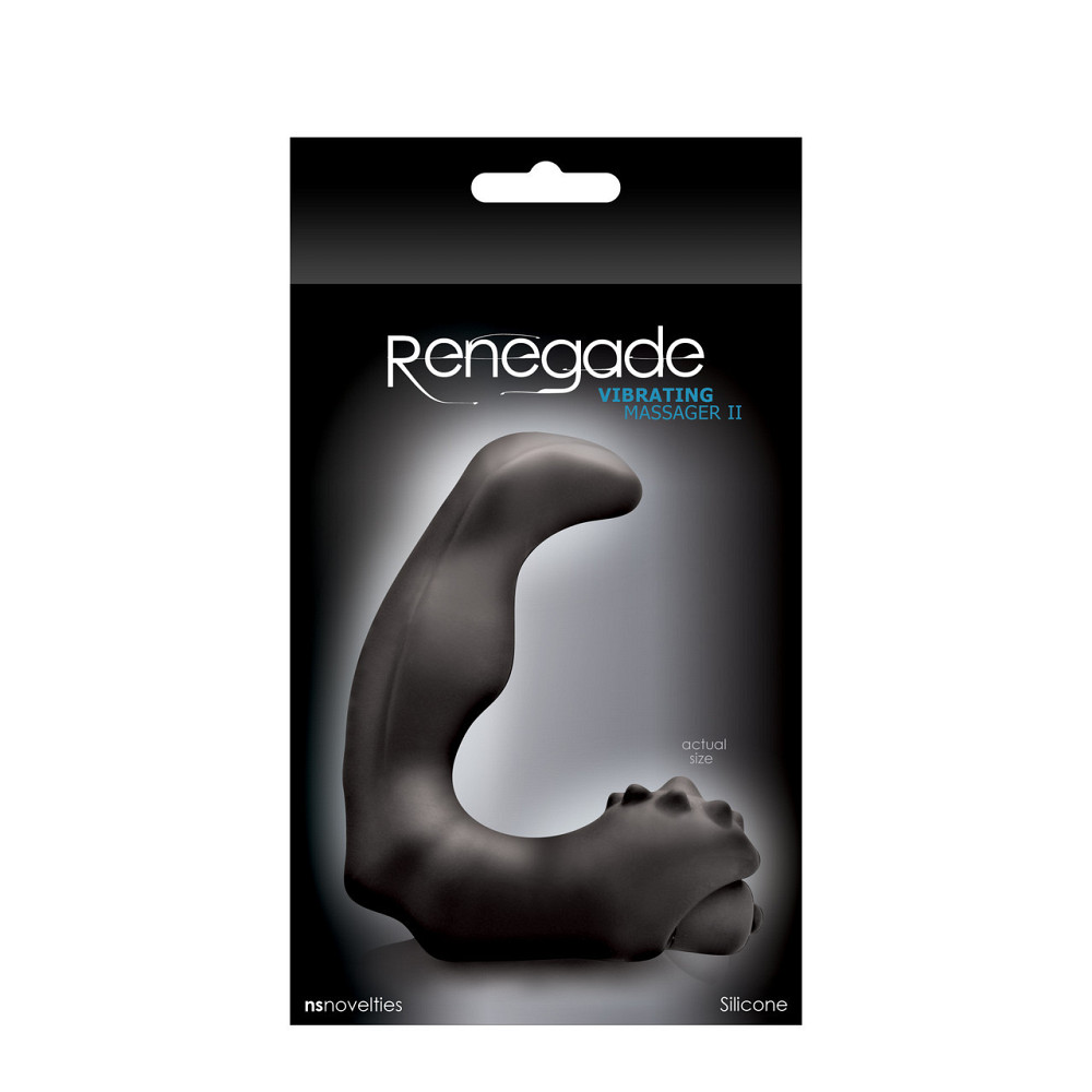Масажер простати з вібрацією NS Novelties Renegade Vibrating Massager Ii, чорний Sex Aura Київ - фото 2