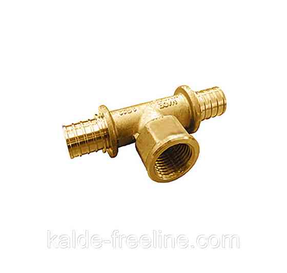 Тройник с внутренней резьбой 20*2.8-1/2" РВ (латунь) Харків