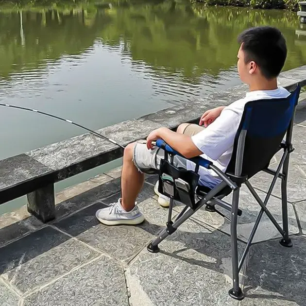 Раскладное кресло Lesko S4577 98*56*58 см туристическое Коломыя - изображение 3