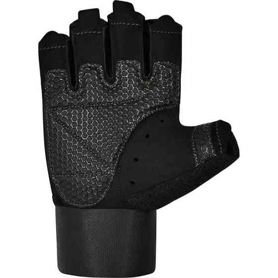 Рукавички для фітнесу RDX W3 BLACK WITH EVA PADDING-L Каменское