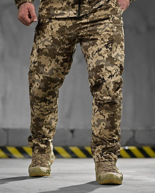 Стрейчевые тактические штаны Cambodia пиксель  НП5182 Одесса - изображение 8