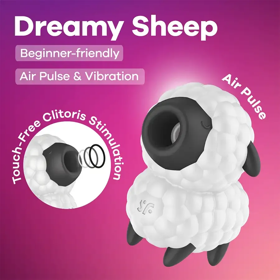 Вакуумный клиторальный стимулятор Satisfyer Dreamy Sheep Львов - изображение 6