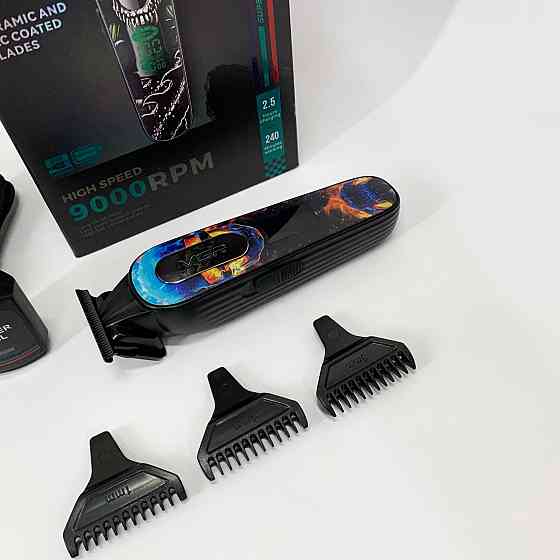 Професійна машинка для стрижки голови VGR, Акумуляторна машинка-тример для стрижки волосся PI-75 Івано-Франківськ