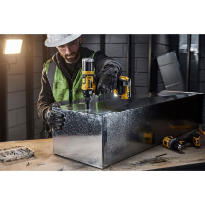 Заклепочник DeWALT 18 В XR Li-Ion, 10 kN, d.закл.=2.4-4.8 мм (без АКБ и ЗУ) (DCF403NT) Винница - изображение 5