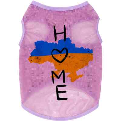 Борцовка для животных WAUDOG Clothes "Дом" сетка XS розовая (300-0230-7) Винница