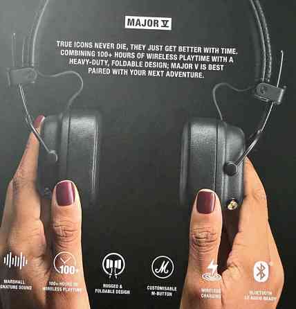 Навушники Marshall major V, оригінал. Харків