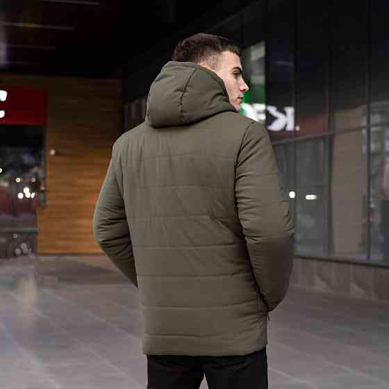 Чоловіча зимова Куртка з капюшоном Pobedov Winter Jacket Dzen Київ