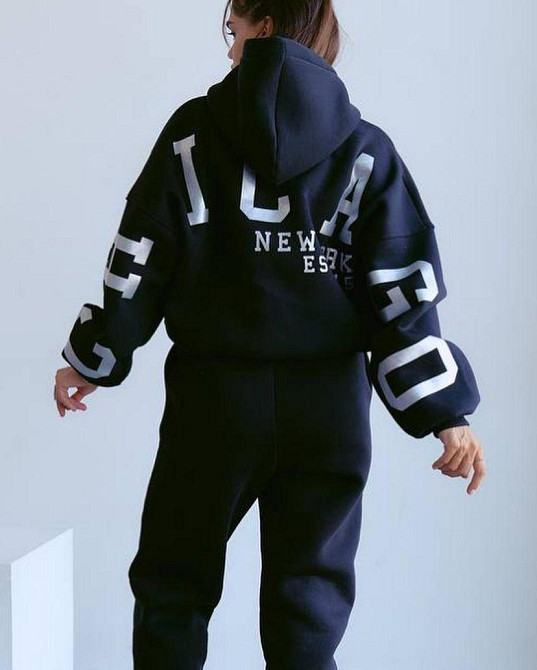 Спортивний костюм на флісі "Chicago" оптом | Норма Київ - фото 7