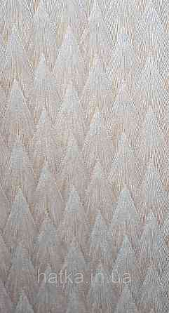 Шпалери вінілові на флізеліні AdaWall Omega1.06х10 геометрія 3д фігури структурні золотисті 23202-5 Київ
