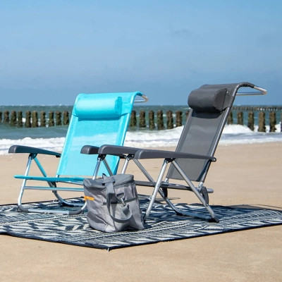 Крісло складане Bo-Camp Saint-Tropez Blue (1204784) (DAS303394) Вінниця - фото 7