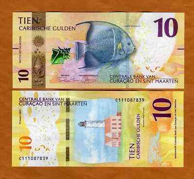 Кюрасао і Сінт-Мартін / Кюрасао и Синт-Мартин / Curacao & Sint Maarten 10 Gulden 2025 Pick 1 UNC Полтава