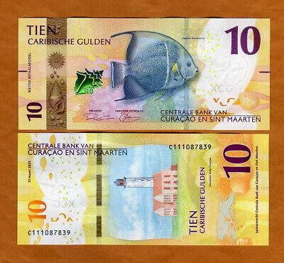 Кюрасао і Сінт-Мартін / Кюрасао и Синт-Мартин / Curacao & Sint Maarten 10 Gulden 2025 Pick 1 UNC Полтава - фото 1