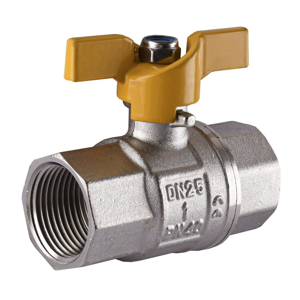 Кран кульовий прямий SELBA 1″ ВВ ЖБ SL1507 (000009634) Київ - фото 1