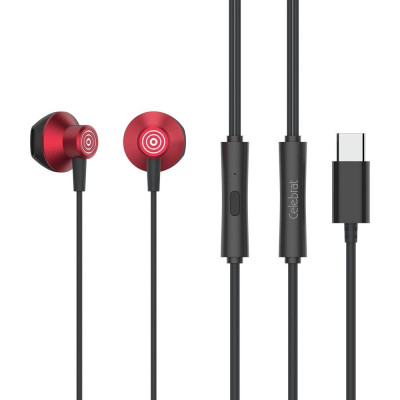 Наушники Celebrat D14 Red (1006637) Винница - изображение 1