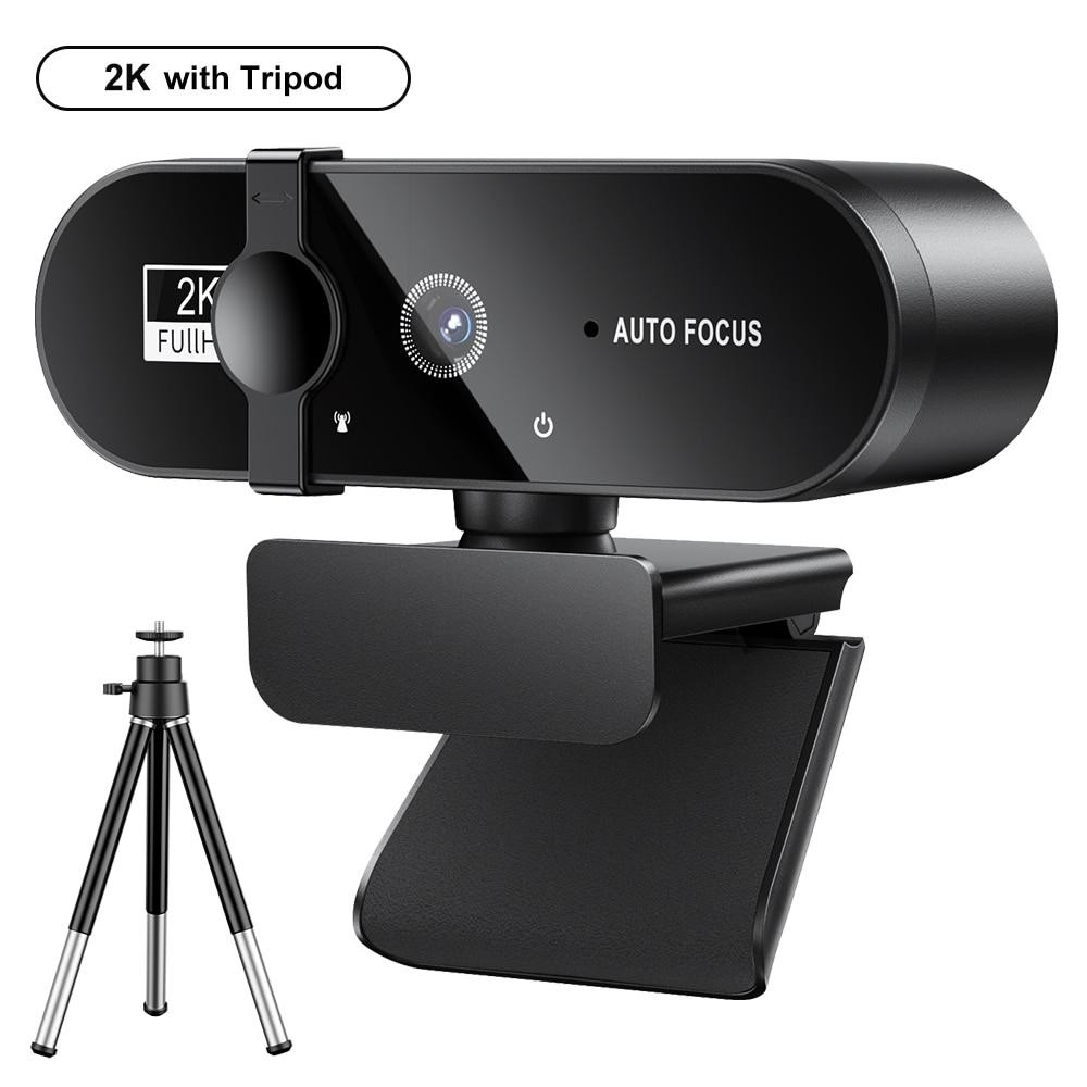 USB Веб-камера 2K 1080p Mini 30fps Full HD Ande с микрофоном (со штативом) Николаев - изображение 1