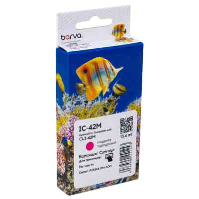 Картридж Barva Canon CLI-42M (6386B001) 900sh, magenta (IC-42M) Вінниця