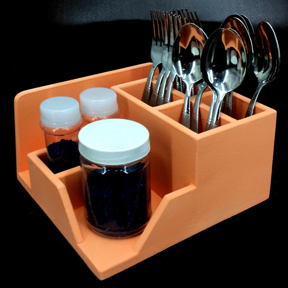 Підставка для столових приладів "Феста" грейпфрут Миколаїв - фото 1