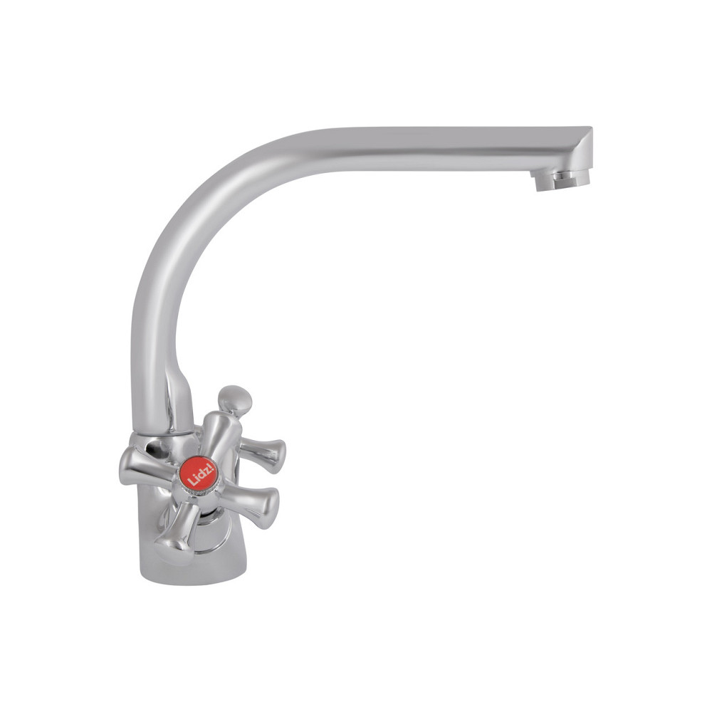 Смеситель для кухни Lidz Lamb 276F двухвентильный LDLAM276FCRM22019 Chrome Киев - изображение 4