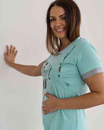 Сорочка домашня для вагітних — Princess/Boy Nicoletta 7373 M Київ