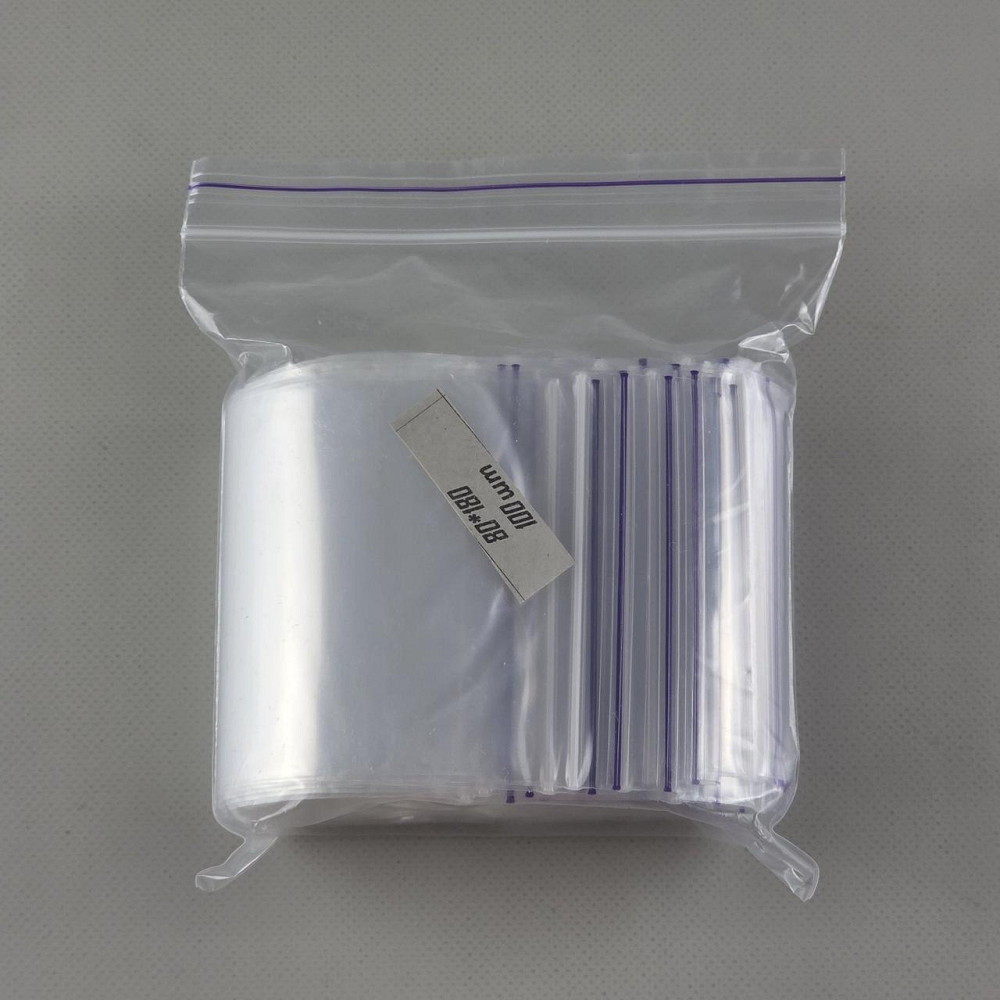 Пакет з замком zipp 8см 18см (100шт) Харків - фото 4