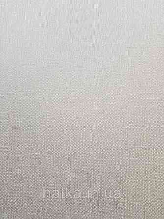 Текстильні шпалери на флізелін Da capo RaschTextil 085579 однотонні структурні смужка бежева з сріблом Київ