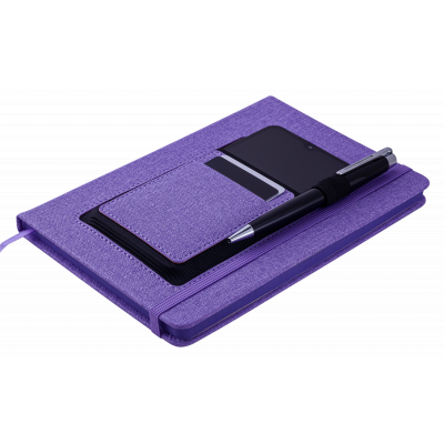 Блокнот Buromax діловий Comfort A5 без лініювання 96 аркушів обкладинка зі ш (BM.295009-07) Вінниця - фото 2