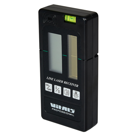 Приёмник для лазерного уровня нивелира Vitals Professional LR 1g : рабочий диапазон 50 м Киев