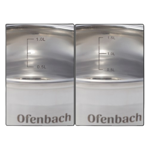 Набір каструль 4 предмети (каструлі 1,1/1,7л) нержавіюча сталь Ofenbach Житомир - изображение 4