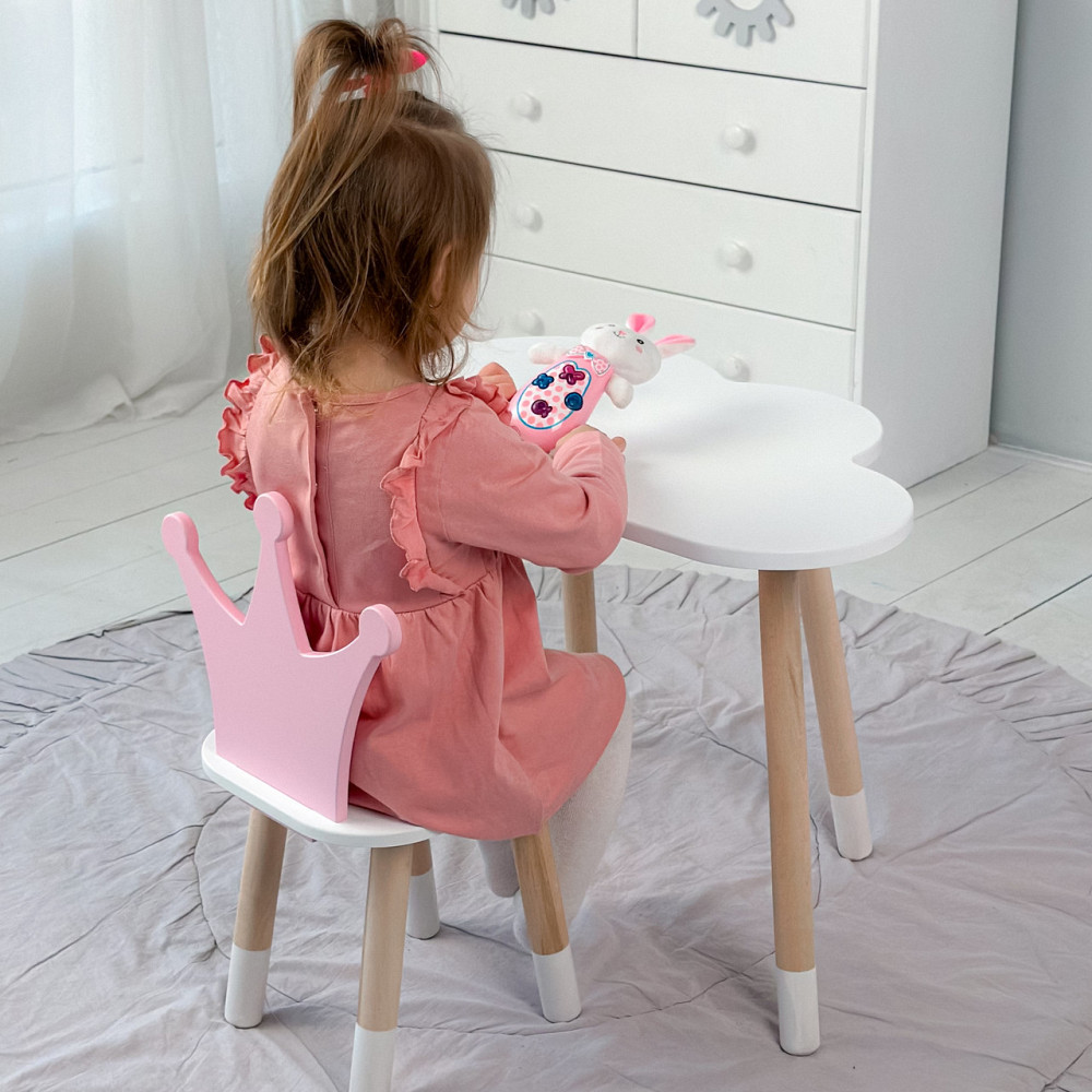 Стіл "Хмаринка" та стілець "Корона" для дитячої кімнати Київ - фото 7