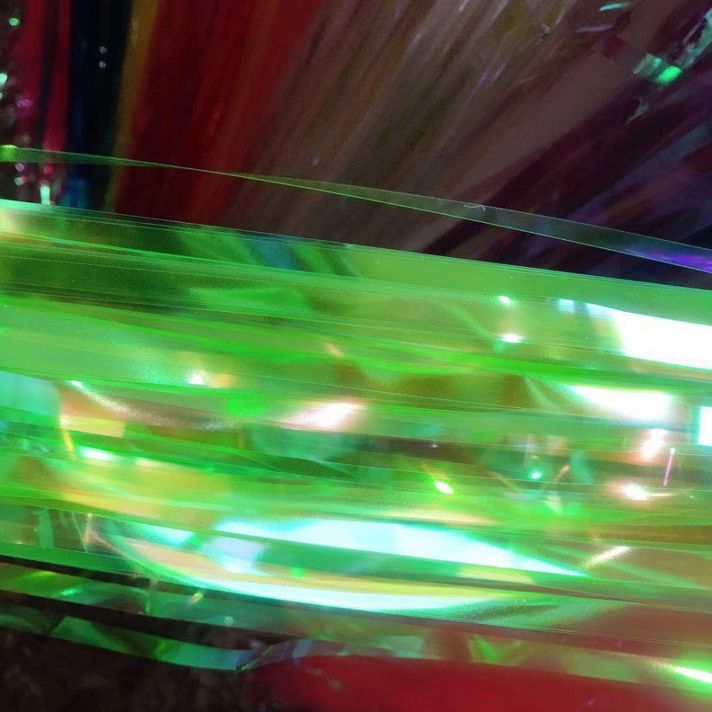 Дощик для фотозони 1 м на 1 м перламутрово-зелений Київ - фото 3