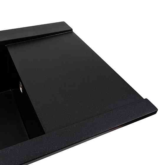 PLATINUM Гранітна мийка для кухні Platinum 9651 ATLAS матовий Чорний металік Київ