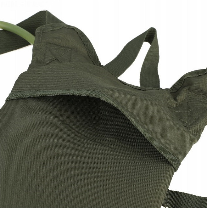 Гідратор для води 3 літри з трубкою 115 см та системою Molle + чохол Mil-Tec "Water Pack" (14537101) Olive Нововолинськ - фото 8