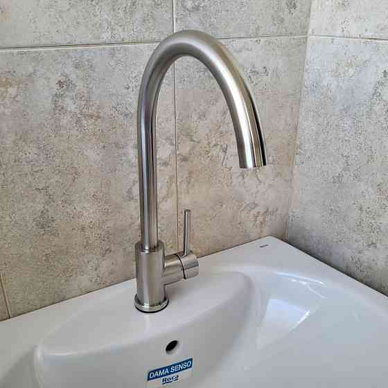 Змішувач для кухні високий VOLLE CRUZE cepillado níquel нікель 1547.110102 Київ